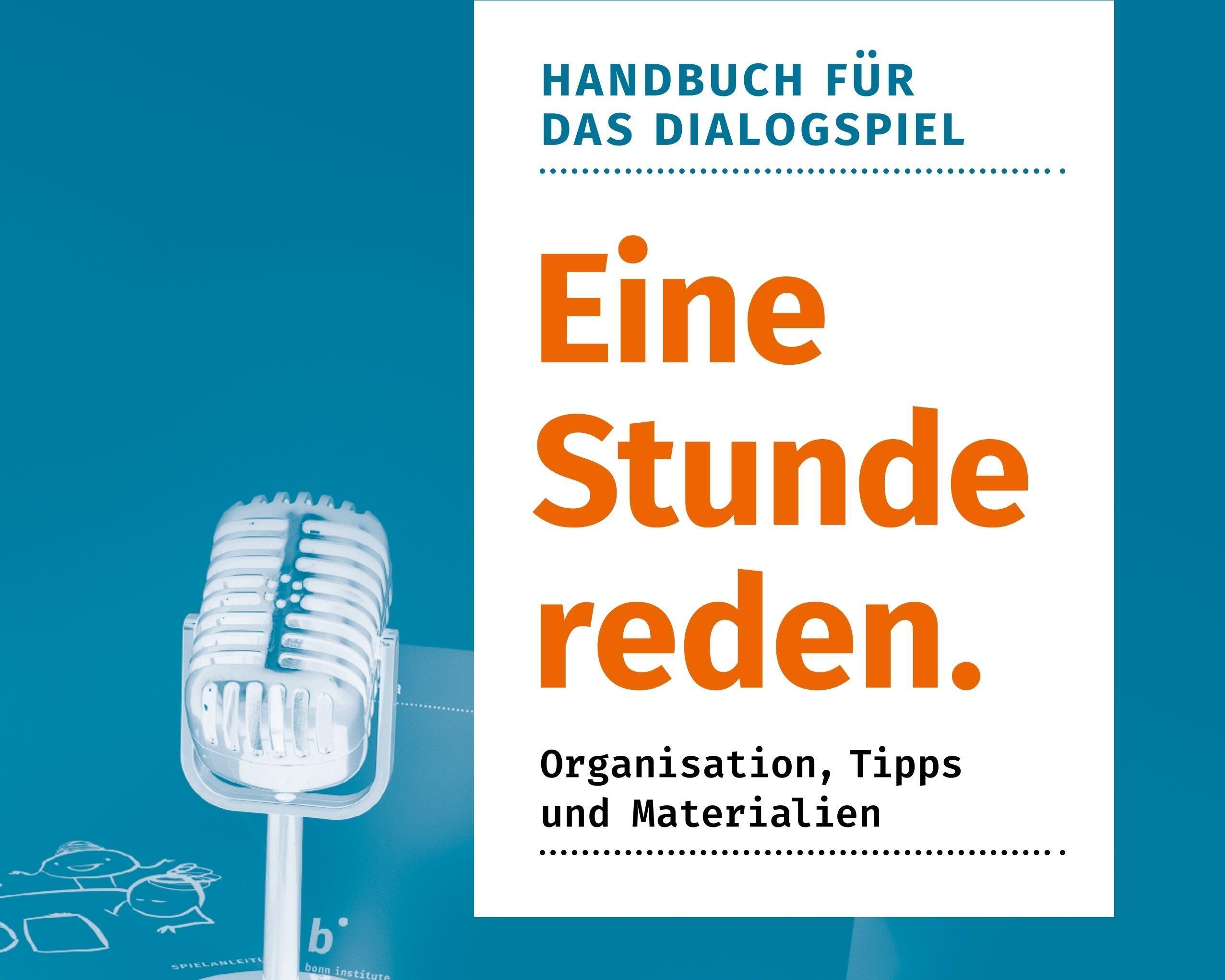 Eine Stunde reden - Cover Handbuch