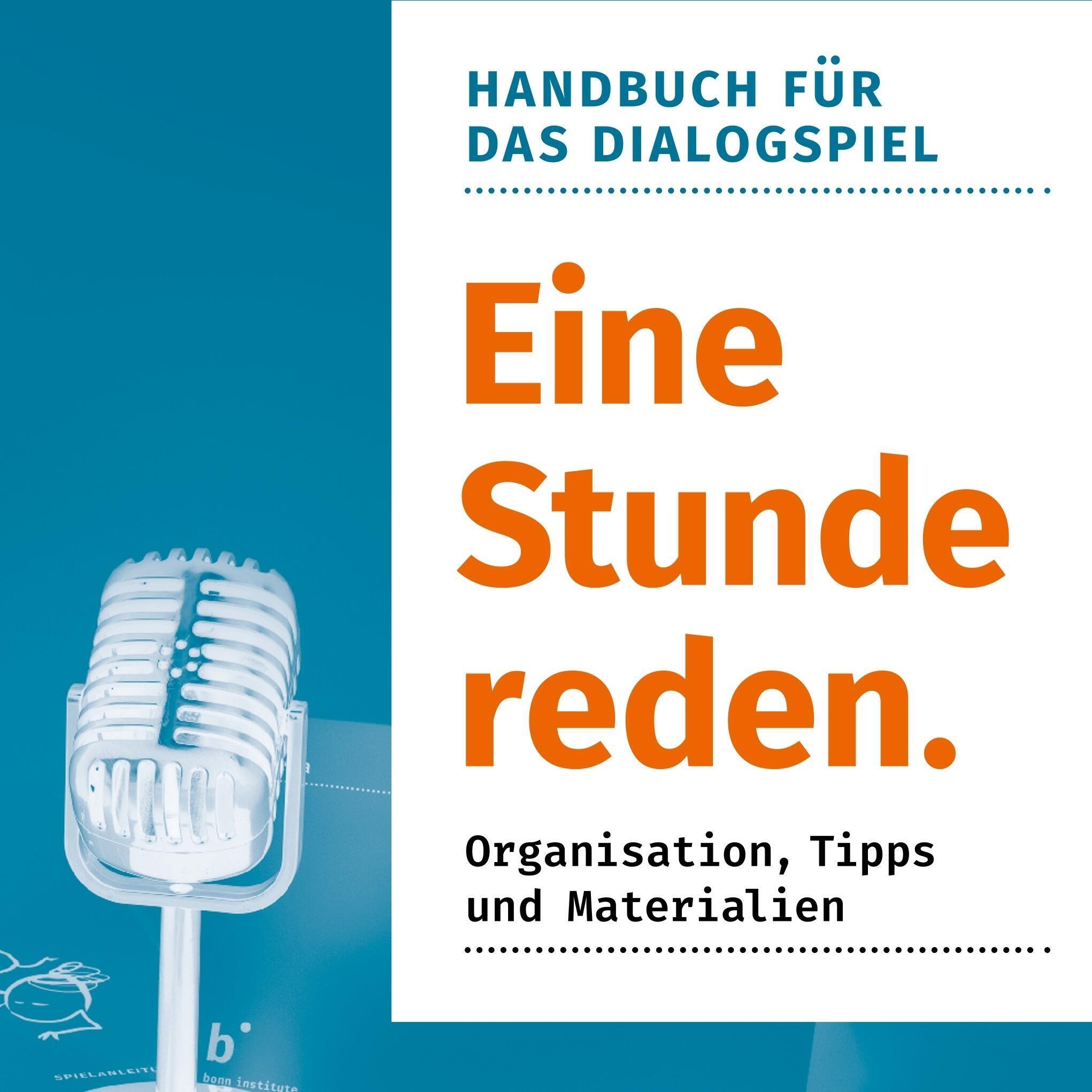 Eine Stunde reden - Cover Handbuch