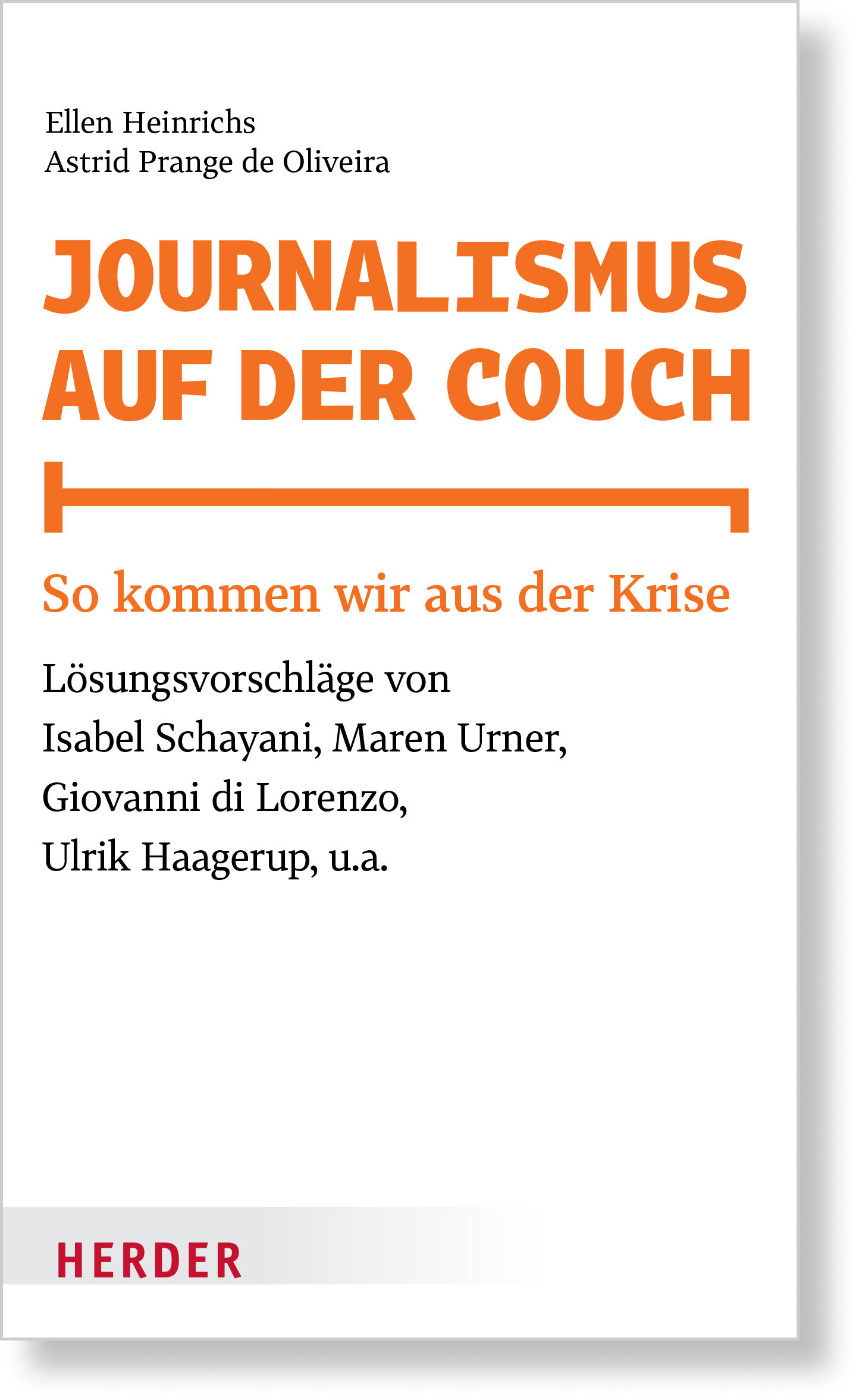 Buch Journalismus auf der Couch – Cover