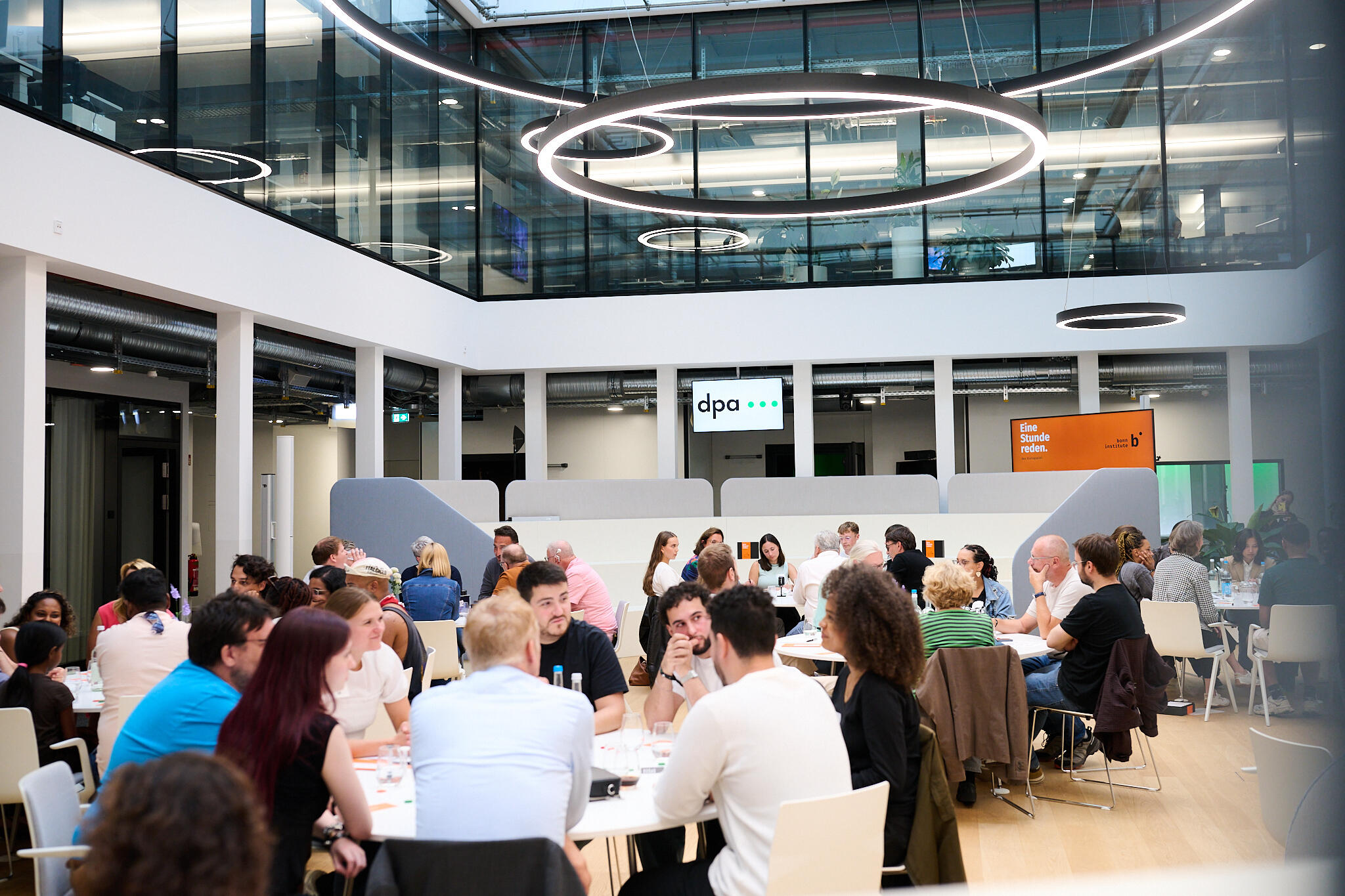 Eine Stunde reden x dpa-Event in Berlin