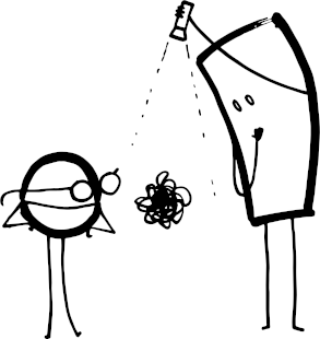 Bild "Probleme beleuchten"