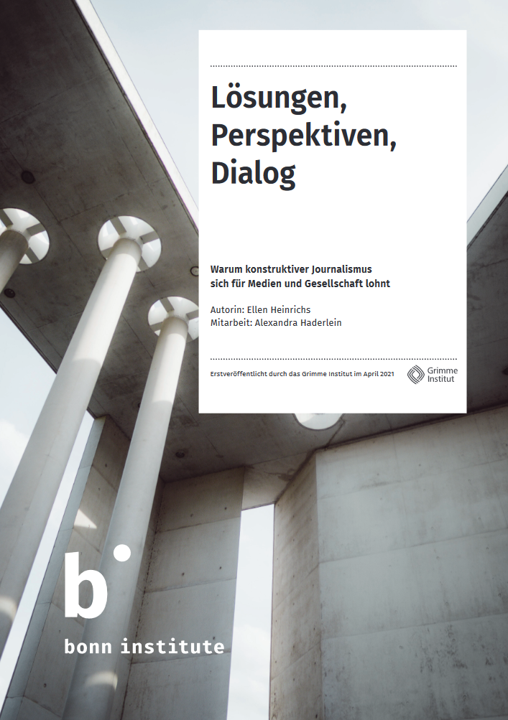 Cover der Publikation "Loesungen, Perspektiven, Dialog"
