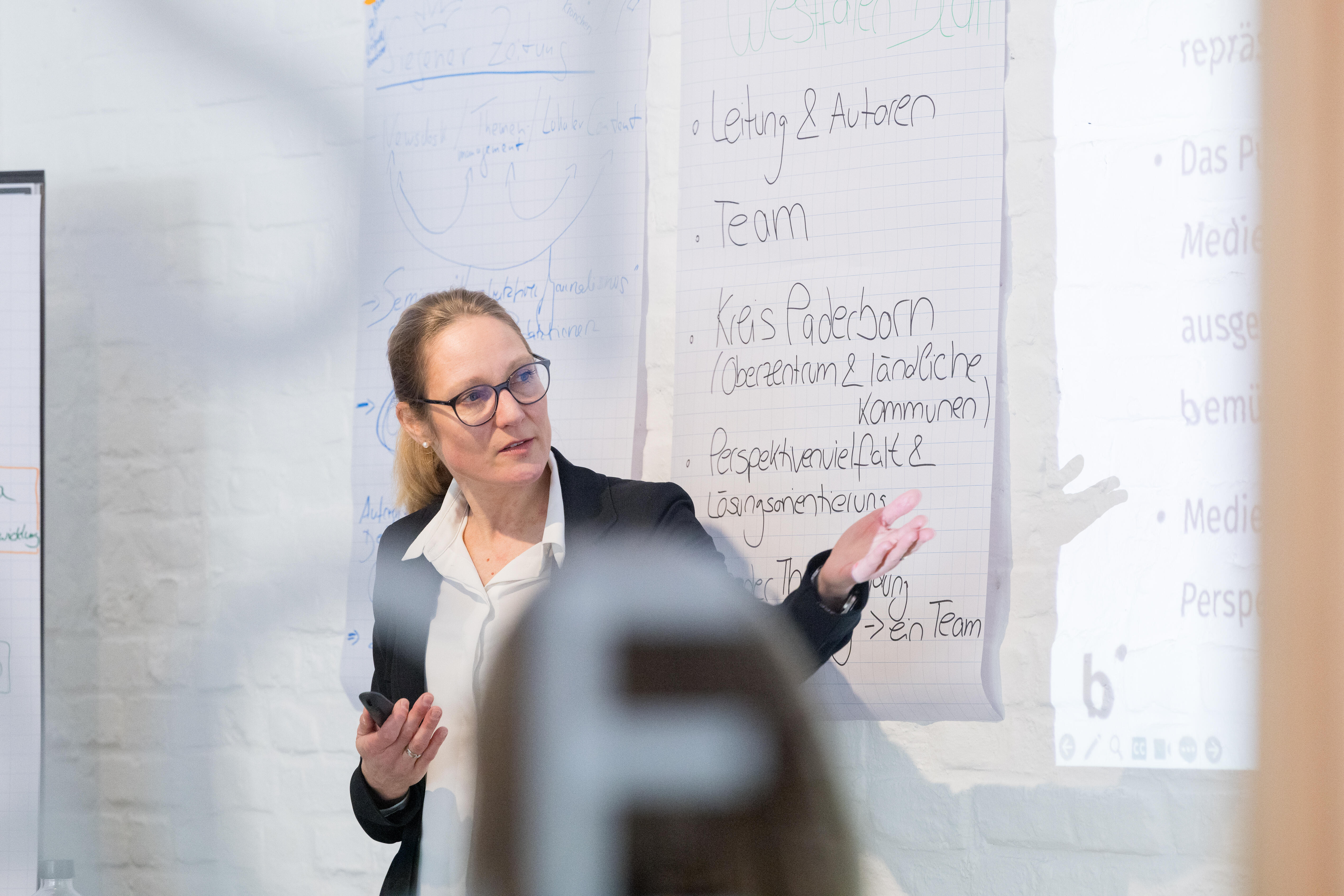 Projektleiterin Claudia Isabel Rittel